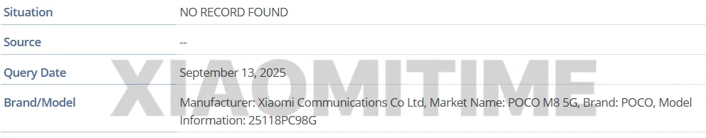 POCO M8 5G